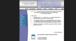 Desktop Screenshot of intersystemes.fr